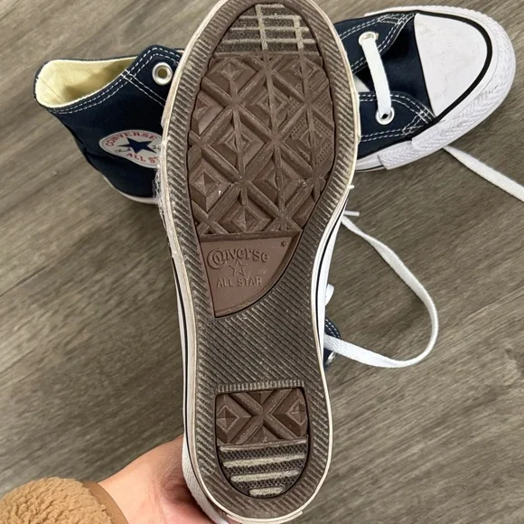 Converse High-Top Sneakers - Dark Blue - Picture 2 of 2